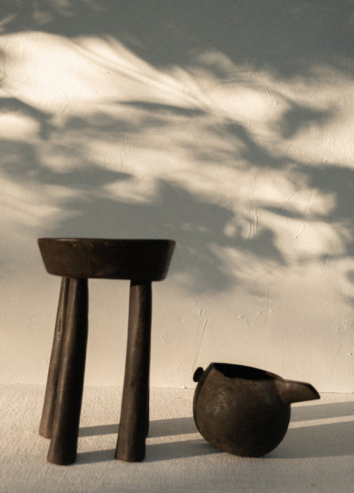 Vintage Ivory Coast senufo stool