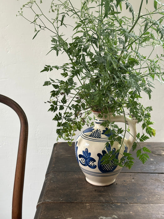 Vintage hand-painted pitcher