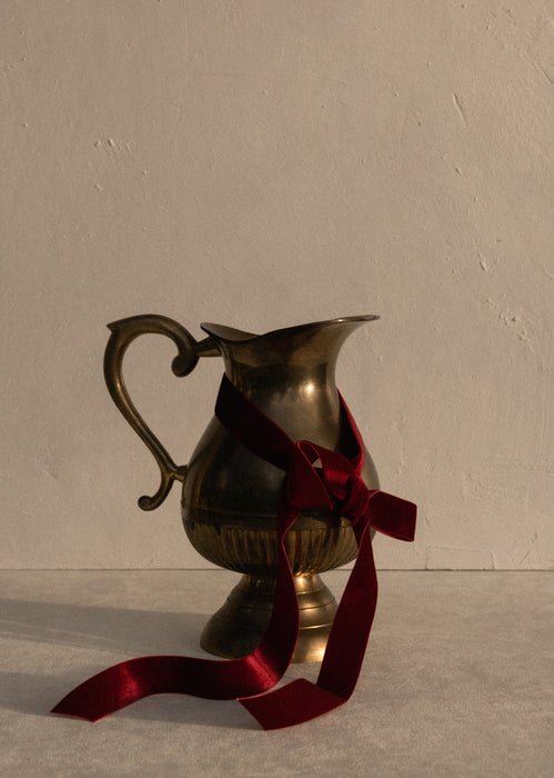 Brass vintage pitcher