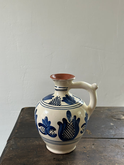 Vintage hand-painted pitcher