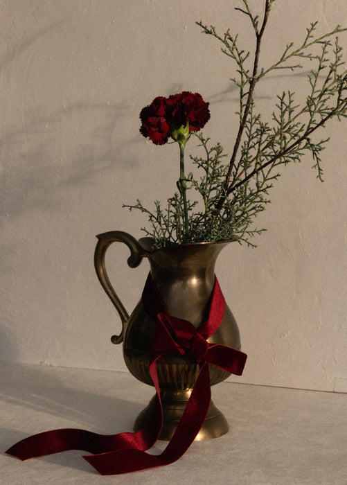 Brass vintage pitcher