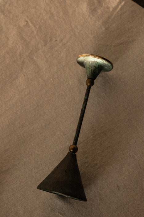 Vintage post modern candle holders