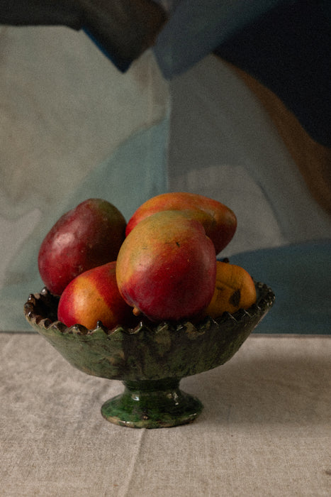 Vintage ceramic fruit bowl