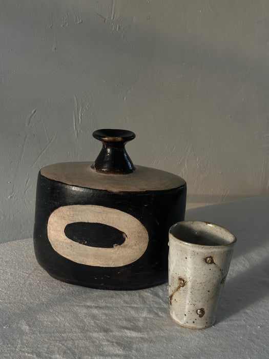 Vintage vase pottery set