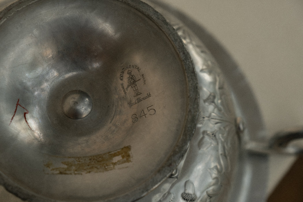 Antique hand wrought Trade Continental dish