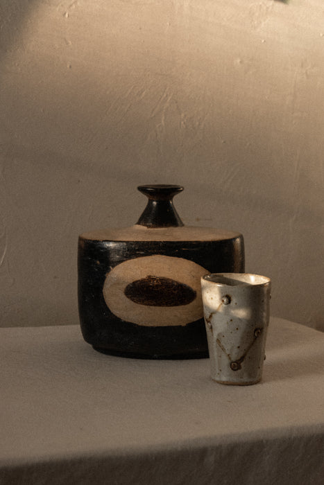 Vintage vase pottery set