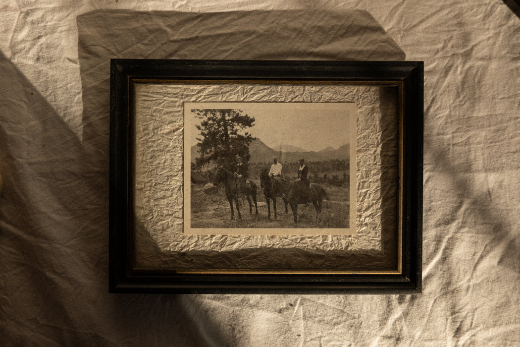 Vintage framed photo
