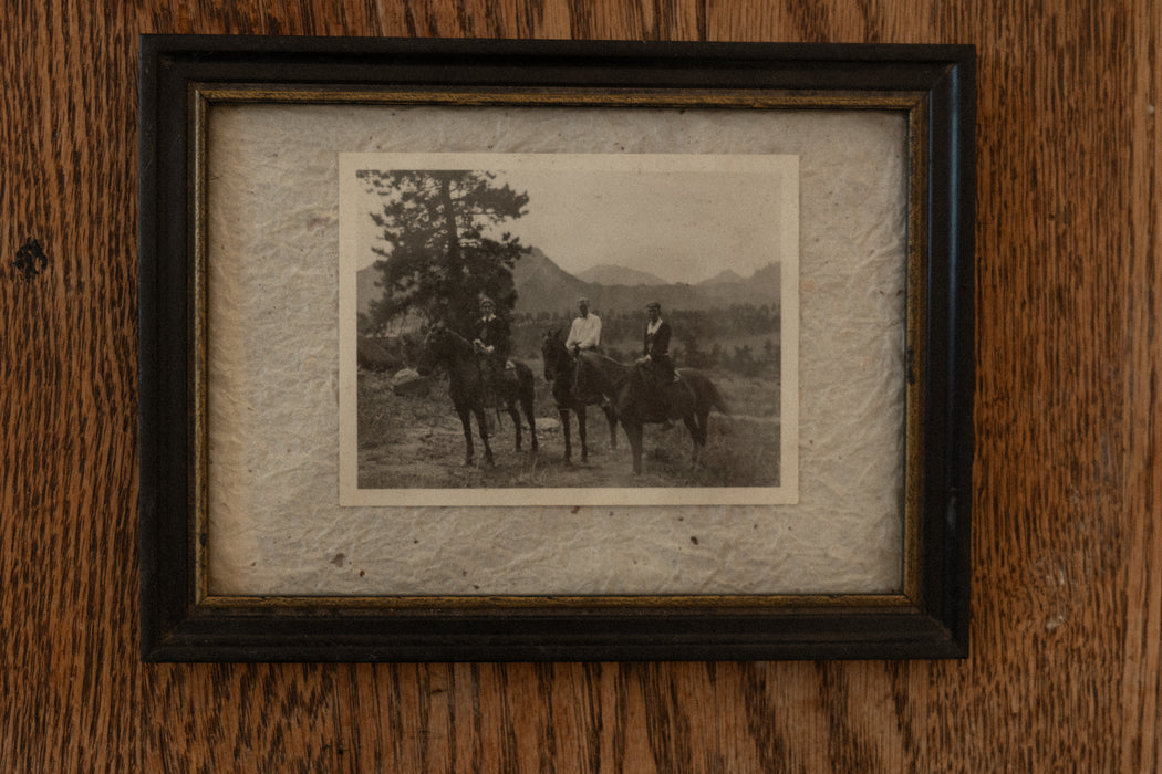Vintage framed photo