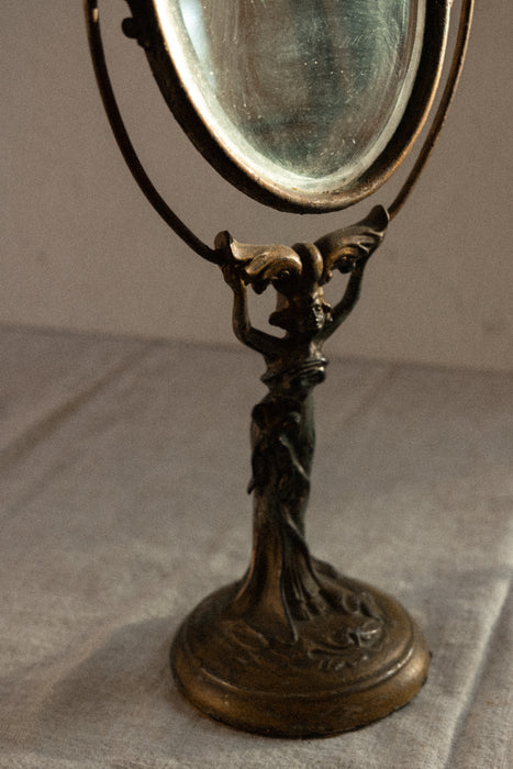Art Nouveau Ornate Vanity Mirror