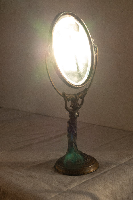 Art Nouveau Ornate Vanity Mirror