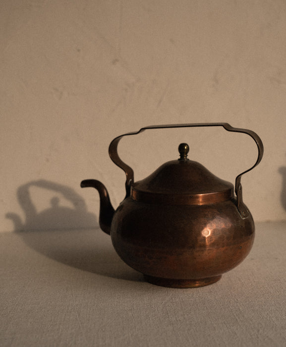 unique antique copper kettle