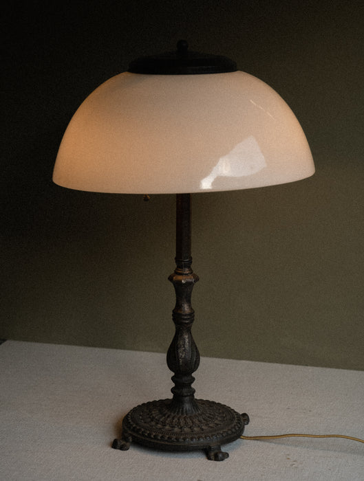 antique furniture for sale_bronze lamp