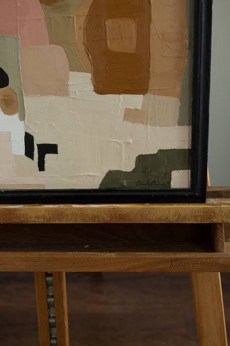 Original oil on canvas framed by Amada Ané
