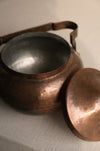 antique collectable copper kettle