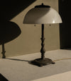 bronze antique lamp
