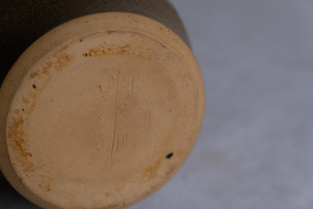 signed handcrafted pottery