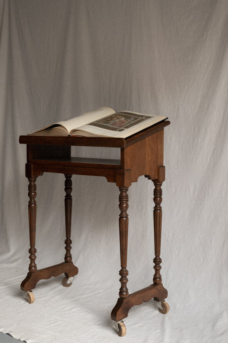 Antique book stand